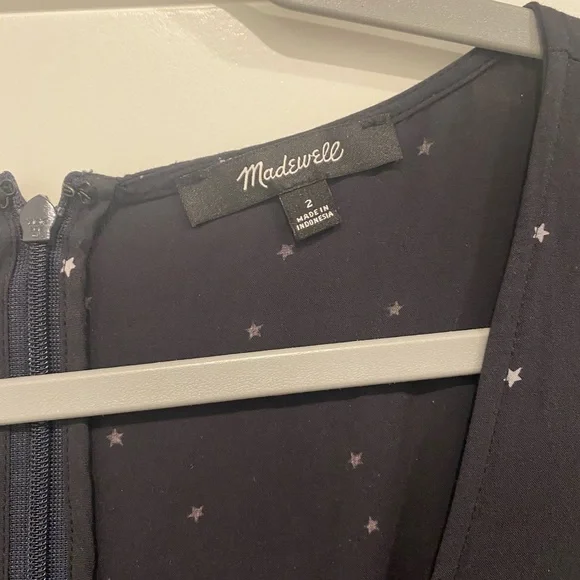 Elegant Black Polka Dot Dress - Picture 5 of 6